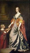 Anthony Van Dyck Portrait of Mary Villiers Sweden oil painting artist